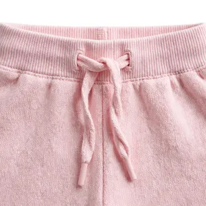 <b>Men</b> Light Pink Jogger Sweatpants Elastic Waist Drawstring Pocket <b>Cuffed</b> Ankle Casual Lounge Pants Custom Logo OEM Apparel - Product Image 6