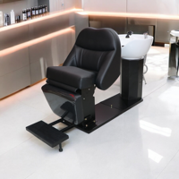 [ECCLIM] JIN SPA Unité de lavage semi-automatique moderne en acier inoxydable pour salon de coiffure EC-020 Nouvelle Arrivée
