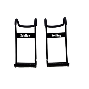 Haltère Spotter Pro Crochets Acier Corps d'haltérophilie solide-Outils solides avec logo personnalisé Pad Wrap - Product Image 1