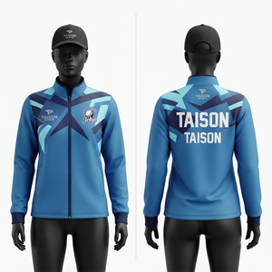 Chaqueta de Entrenamiento de Béisbol con Capucha Unisex, 330 GSM, Forro Polar de Poliéster/Rayón Premium, Impermeable, Transpirable, Color Negro y Dorado - Product Image 4
