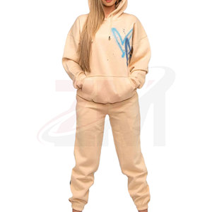 Conjunto deportivo informal para mujer, cómodo para entrenamiento en el gimnasio y estilo urbano, chándal transpirable para mujer - Product Image 1