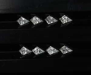 Diamantes Melee Blancos con Corte Kite de 5 x 3 mm, Cultivados en Laboratorio, Sueltos, HPHT CVD, Colores D/E/F, VVS/VS+, Piedras Calibradas para Joyería - Product Image 5