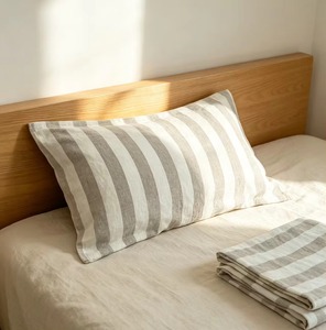 <b>Square</b> Cushion Cover Linen Solid Color Custom Sofa <b>Pillow</b> <b>Case</b> Hotel Home Decor Modern - Product Image 2