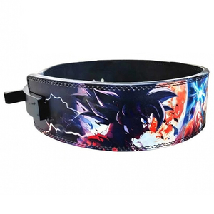 Nuevo Cinturón de Fitness Ajustable y Portátil con Estampado de Anime, Soporte Profesional para la Espalda, Control Abdominal, para Sentadillas Profundas, Cuero Vacuno de 10mm - Product Image 2