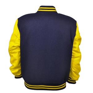 Veste universitaire personnalisée pour hommes et femmes, en laine et cuir, manteaux thermiques d'hiver, doublure 100% polyester, quantité en gros, options grandes tailles - Product Image 2