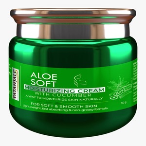 Crème hydratante douce à l'aloe vera Patanjali, soin de la peau à l'aloe vera, crème pour le visage pour une hydratation quotidienne, beauté et soins personnels - Product Image 1