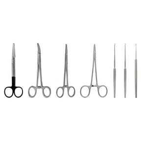 Ensemble d'instruments de dermatologie PISSCO, instruments chirurgicaux de dermatologie, kit d'instruments de chirurgie cutanée, en acier inoxydable, fabriqué par Pissco - Product Image 1