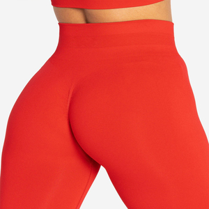 Leggings de sport sans couture taille haute pour femme, pantalon de yoga, extensible, respirant, pour la course et l'entraînement en salle de sport, effet push-up - Product Image 6