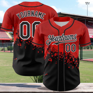Camiseta de Béisbol para Hombre 2026, Logotipos de Equipo Personalizados, Bordados, 100% Poliéster, Birlag Sports - Product Image 2