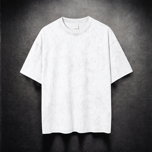 T-shirt blanc pour homme 100% coton, manches courtes, col rond, coupe classique, jersey décontracté, design personnalisé, logo sur le devant - Product Image 1