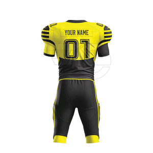 Comfort American Football Uniform Soft Touch Quick Dry Fabric Suitable For <b>Long</b> Hours Training And <b>Match</b> Play - Product Image 3