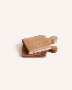 Planche à découper ronde en bambou avec poignée, planche à découper de cuisine en bois naturel - Product Image 2
