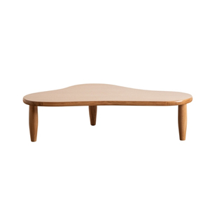 Modern <b>Midcentury</b> Design Eco-friendly Mango Wood Handmade Geometric Lightweight <b>Coffee</b> <b>Table</b> Brown Finish Easy-to-Clean Surface - Product Image 2