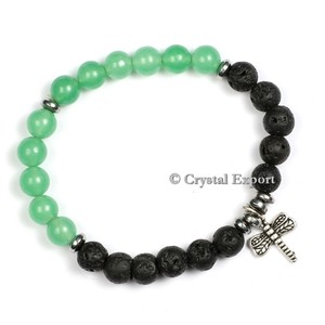 Hot Sell 8mm <b>Indian</b> Agate Fancy Jasper Crystal Stretch agate Beaded Bracelet New Design Fancy Agate Bracelets - Product Image 6