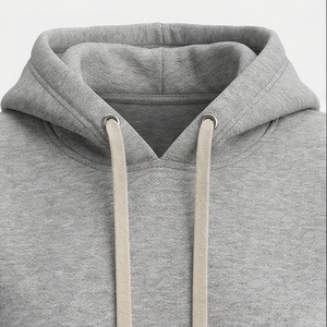 Sudadera con Capucha de Algodón para Mujer, Bordado Personalizado, Hombros Caídos, Cuello Redondo, Ropa de Invierno, Color Personalizado - Product Image 4
