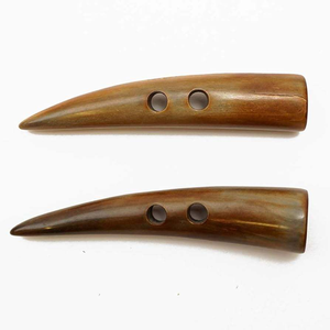 Botones de Cuerno de Búfalo Natural Hechos a Mano, Ecológicos, para Chaquetas, Suéteres, Blazers, Ropa de Alta Calidad - Product Image 1