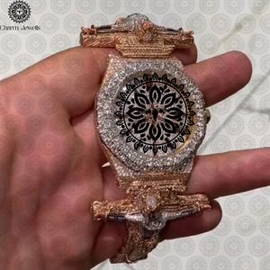 Reloj de Lujo para Mujer Charm_Jewells, Caja Irregular de 38mm, Cuarzo Analógico, Esfera de Zafiro, Cierre Plegable - Product Image 6