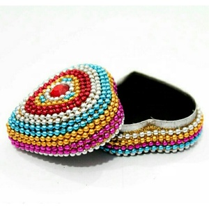 กล่องเครื่องประดับโลหะแกะสลักด้วยมือ งานฝีมือวินเทจ ของชำร่วยงานแต่งงาน คุณภาพสูง - Product Image 2