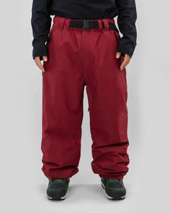 Pantalones de Esquí Impermeables, Cortavientos y Transpirables para Hombre, de Pierna Ancha, con Cierre, Logotipo Personalizado, para Montaña - Product Image 3