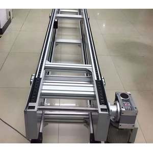 New Production Line Automation Pallet Conveyor Stainless Steel Double Speed Efficient Chain Conveyor <b>Transportation</b> Toshine - Product Image 1