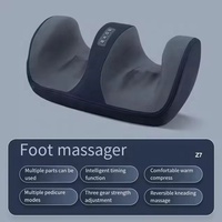 Masseur pour les pieds et les jambes avec chauffage, shiatsu, matériau ABS, compatible 220V/110V, marque OEM, contrôle de la minuterie confortable, AS ALL STAR