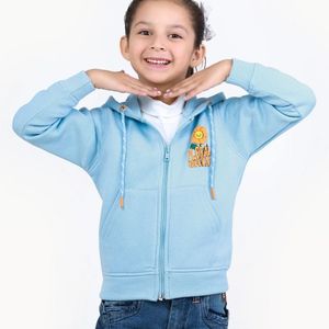 Custom Kids Hoodies <b>Boys</b> Girls Zip <b>Up</b> Hooded Sweatshirt Casual Long Sleeve Everyday Fashion Modern Hoodies - Product Image 3