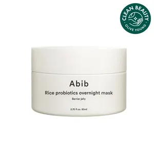 ABIB Rice Probiotics Barrier Jelly 80mL Masque de nuit Masques faciaux de bonne qualité - Product Image 1