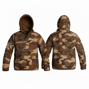 Custom Clothing Manufacturer OEM Camouflage Hooded Winter Jacket Waterproof Outdoor Casual Wear Lightweight Windproof <b>Coat</b> - Product Image 3