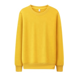 Factory Direct OEM Homme Men's Organic 100% Cotton Genser Sweatshirt Crew Neck Heavy French Terry Sports Svitcemizo Sweatshirt - Product Image 1