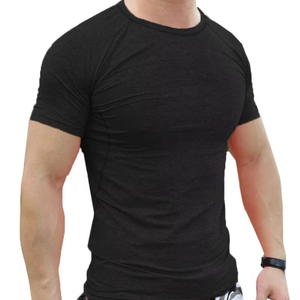 Nueva Camiseta Deportiva de Gimnasio de Manga Corta con Cuello Redondo, Transpirable y de Secado Rápido para Hombre, Corte Regular, Logotipo Geo Brothers, 100% Algodón - Product Image 1