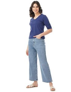 Jeans de Mujer Elásticos con Corte de Campana, Mezclilla Premium, Cómodos, de Alta Calidad, a la Moda - Product Image 2