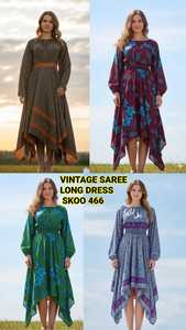 Venta al por Mayor de Vestidos de Verano para Mujer, Modernos, Bohemios, con Estampado Floral, de Rayón, Ecológicos, a la Moda, de Alta Calidad, hasta la Rodilla, 100% Rayón - Product Image 6