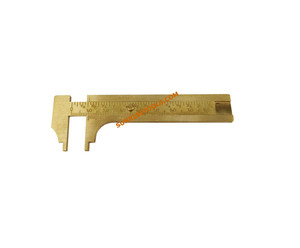 เครื่องมือวัดรูปทรงไม่สม่ำเสมอ SUNTOOLS/STIPL ทองเหลือง ขนาด 3 นิ้ว SWG 1-36 สำหรับทำเครื่องประดับและวัดขนาด - Product Image 2