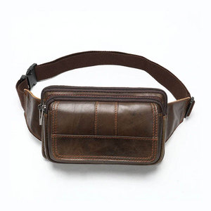 Sac banane de chasse unisexe en similicuir Econex avec fermeture éclair, bandoulière arquée détachable et pochette de chasse - Product Image 3