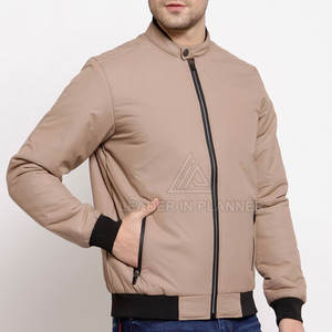 แจ็คเก็ตบอมเบอร์ผู้ชายคุณภาพสูงขายดี ดีไซน์สั่งทำได้ ขายส่ง แจ็คเก็ตบอมเบอร์ผู้ชายสำหรับฤดูหนาว - Product Image 2