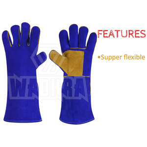 Heavy Duty Leather Safety Wear Welding <b>Gloves</b> Crafted For Reliable Performance And <b>Long</b> Lasting Use Welding <b>Gloves</b> - Product Image 2