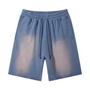 Pantalones Cortos Deportivos Unisex de Verano, Personalizados, 100% Algodón Grueso, Lavado Ácido, Secado Rápido, Transpirables, Estilo Urbano, Denim, Moda Urbana - Product Image 4
