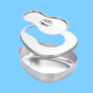 Bacinica de Acero Inoxidable de la Mejor Calidad con Tapa Desodorante, Adaptador Manual para Inodoro, para Ancianos, Pacientes Postrados, Cuidado Materno, Orinal - Product Image 6