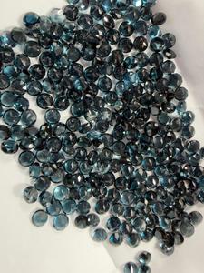 Topacio Azul de Londres Natural de 5 MM, Corte de Diseñador, a un Precio Inmejorable por Exportador - Product Image 4