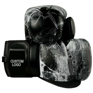 Guantes de Boxeo de Cuero Profesionales de Primera Calidad con Cordones, Protección Completa para los Dedos, Impermeables, Transpirables, Personalizados, en Venta - Product Image 4