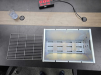 Barbecue portable pliable en métal, marque OEM/ODM Vietnam, pour charbon de bois, camping et pique-nique en extérieur, EPDGFC002
