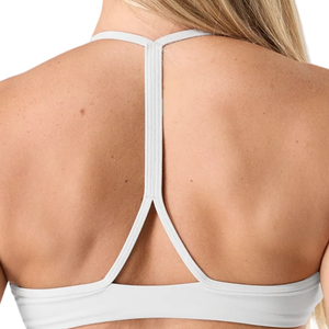 Soutien-gorge de sport sans coutures pour femme, style licou, pour yoga, gym, entraînement, avec maintien extensible, coupe ajustée, moderne, haut de sport actif - Product Image 6