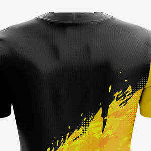 Camiseta Deportiva con Cuello Redondo y Diseño Sublimado, Talla Adulto, Ropa Deportiva de Verano, Camiseta Deportiva Estampada - Product Image 5