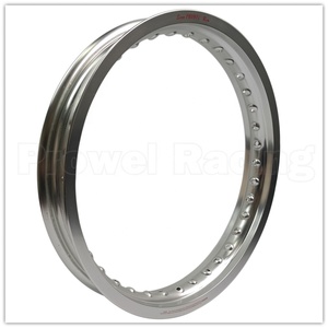 Neue Prowel MT 3.0x17 40-Loch Dirt Bike Supermoto Speichenräder 7116 T6 Schwarz Motorradfelgen DOT-Zertifiziert - Product Image 4