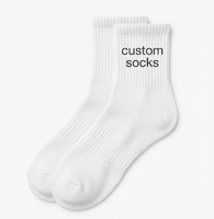 Chaussettes de football personnalisées à forte valeur ajoutée Chaussettes à prise en main d'usine Chaussettes antidérapantes