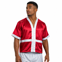 Veste d'entraînement de boxe élégante haute performance avec logo personnalisé, veste d'entraînement de boxe durable et extensible, veste de cornerman