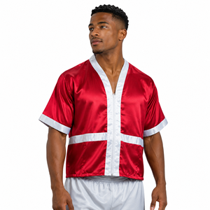 High Performance Stylish Boxing Trainer Jacket Custom Logo with Boxing Trainer Jacket Durable Stretchy Cornerman Jacket - Product Image 3