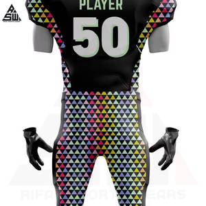 Meilleures ventes : Uniforme de football américain pour hommes grandes tailles, dernier style, séchage rapide, pour adultes - Product Image 4