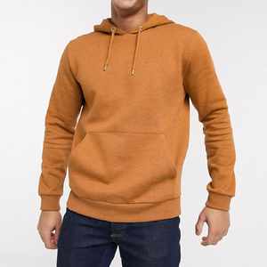 High Quality 100% Cotton French Terry Men's Oversize Hoodies <b>Thick</b> <b>Fleece</b> Drop Shoulder Plain Blank Custom Autumn Wholesale - Product Image 5