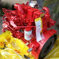 Moteur diesel refroidi par eau Cumins B125 33 pour engins de chantier - Nouveau moteur Euro 3, ensemble de pompe, approvisionnement direct Chine